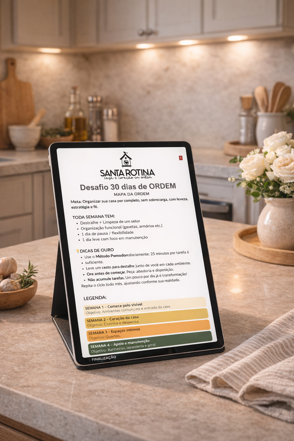 Imagem do Desafio 30 Dias de Ordem